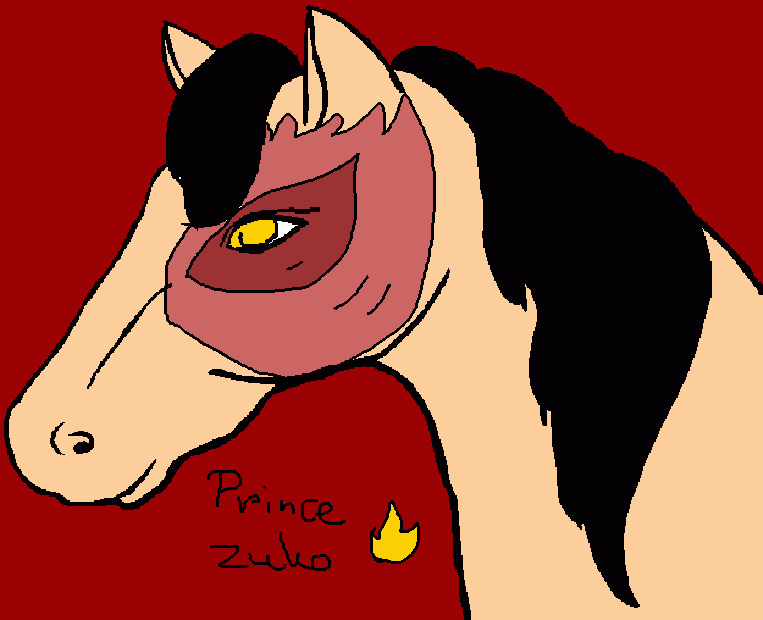 PRINCE ZUKO coloring page