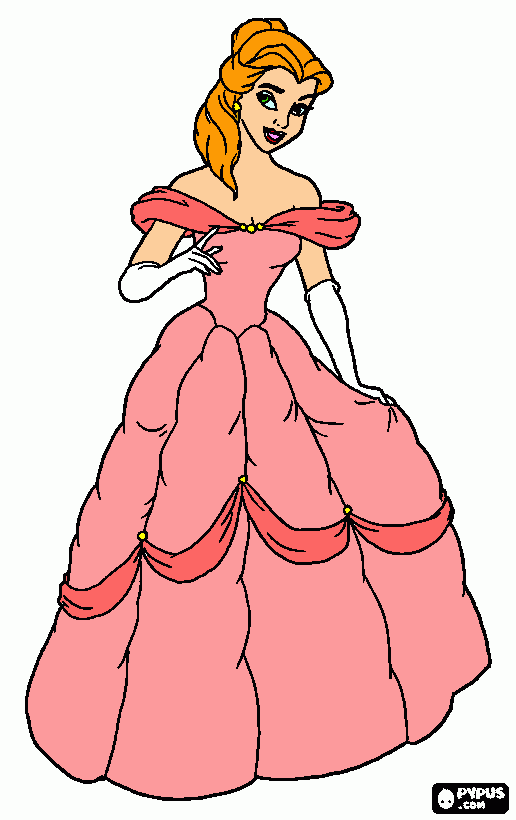 Princess Emma coloring page