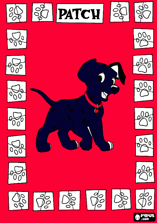 PUPU coloring page