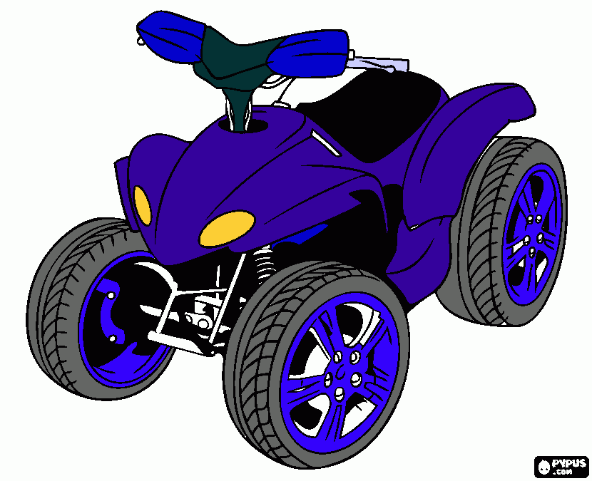 QUAD coloring page