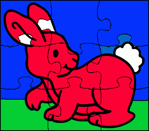 rabbit coloring page