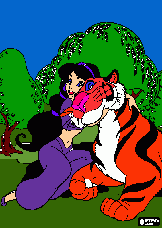 Raja coloring page