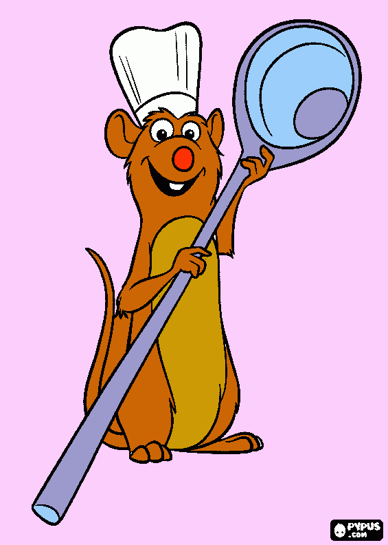 Ratalouli coloring page