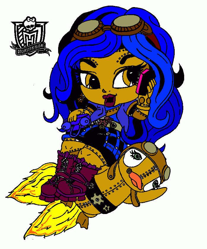 rebeca steam coloring page