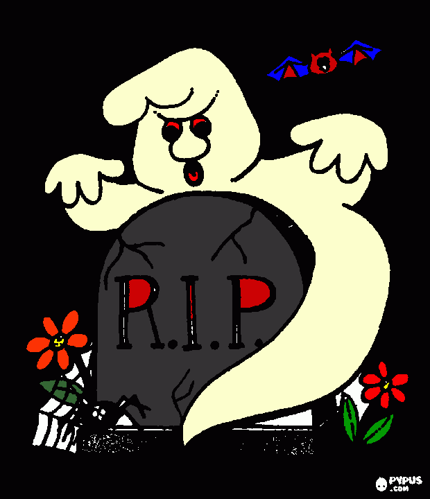 Rest In Peace coloring page