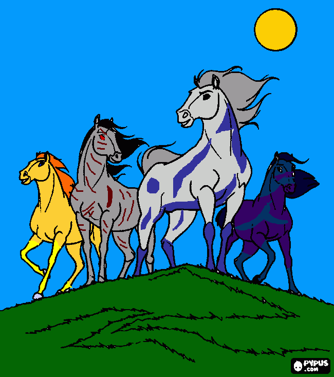Rimfaxe, Grimm, Spec, Syria coloring page