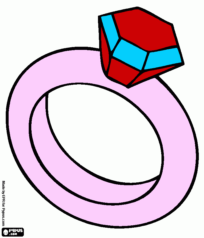 ring!! coloring page