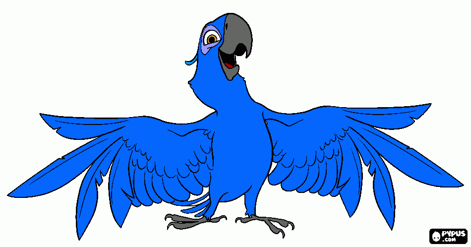 Rio coloring page