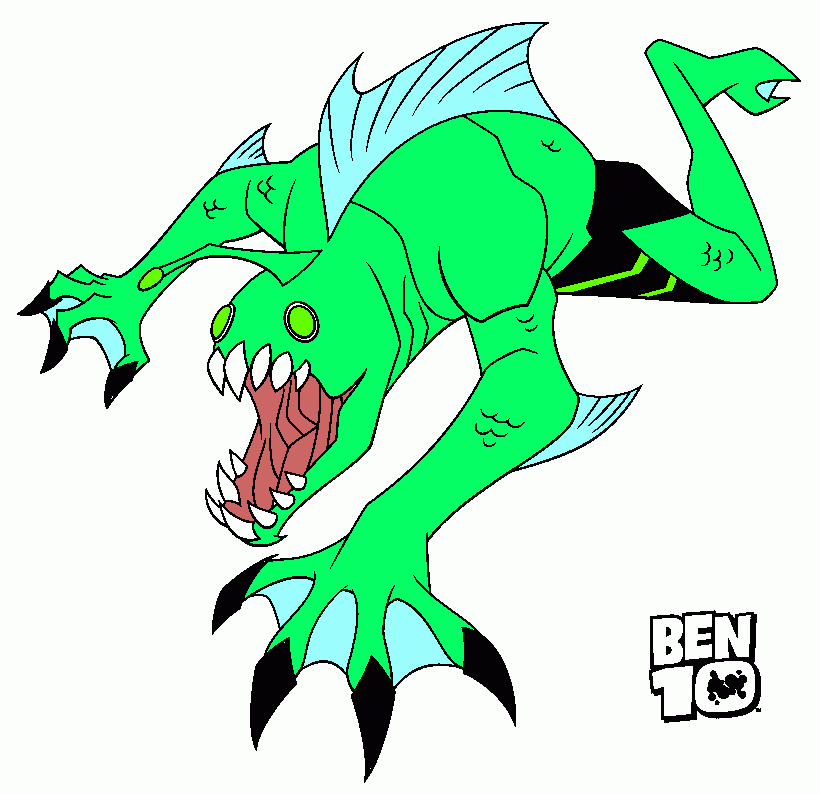 Ripjaws coloring page