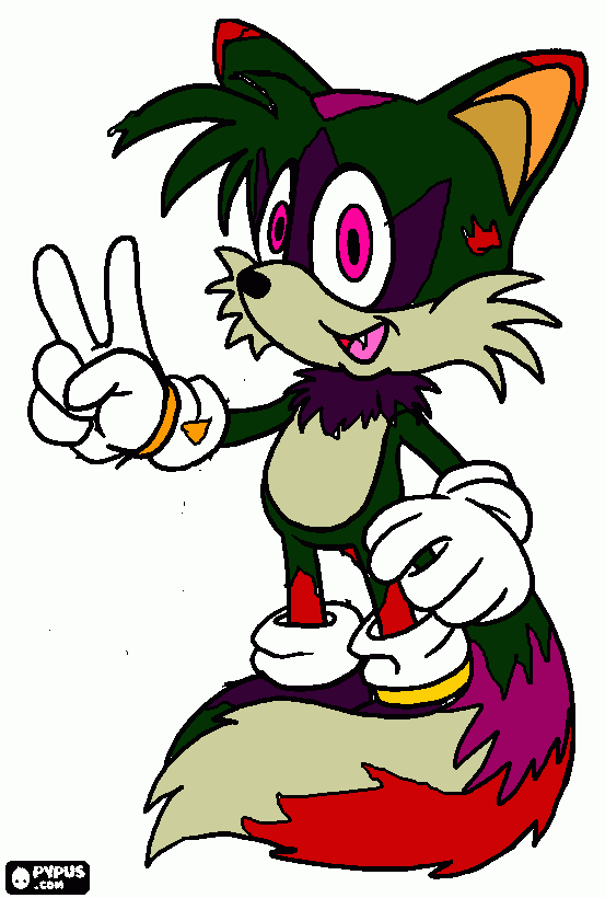 sam the shape shifter coloring page