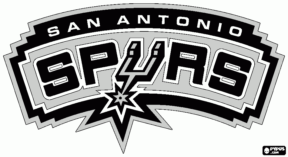 san antonio coloring page