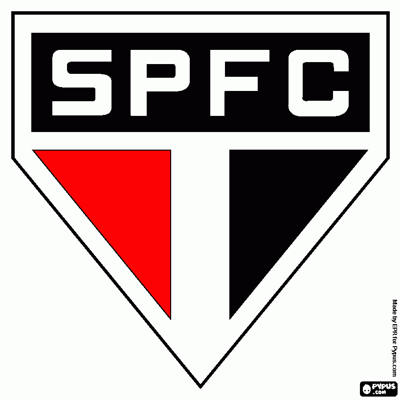 sao paulo fc coloring page