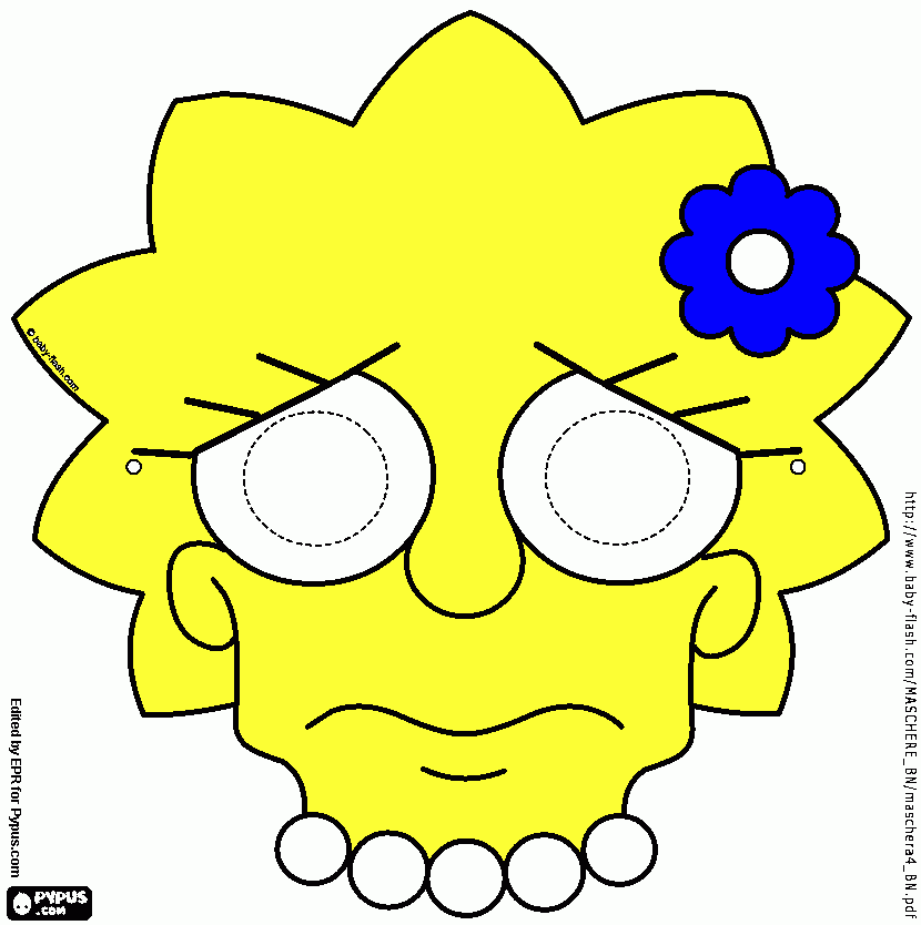sara belle coloring page