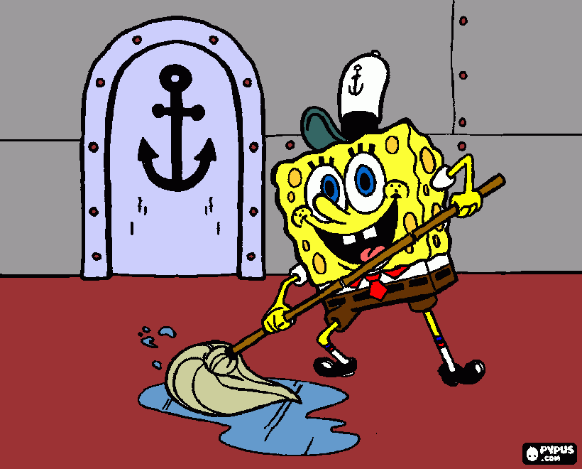 S.B.S.P coloring page