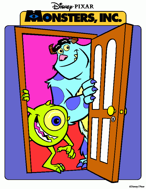 Scary Monsters coloring page