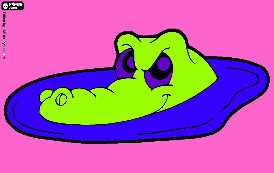 scary coloring page