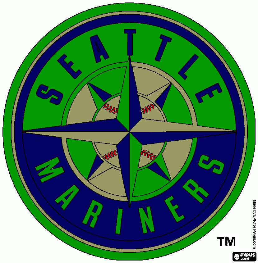 seattle coloring page