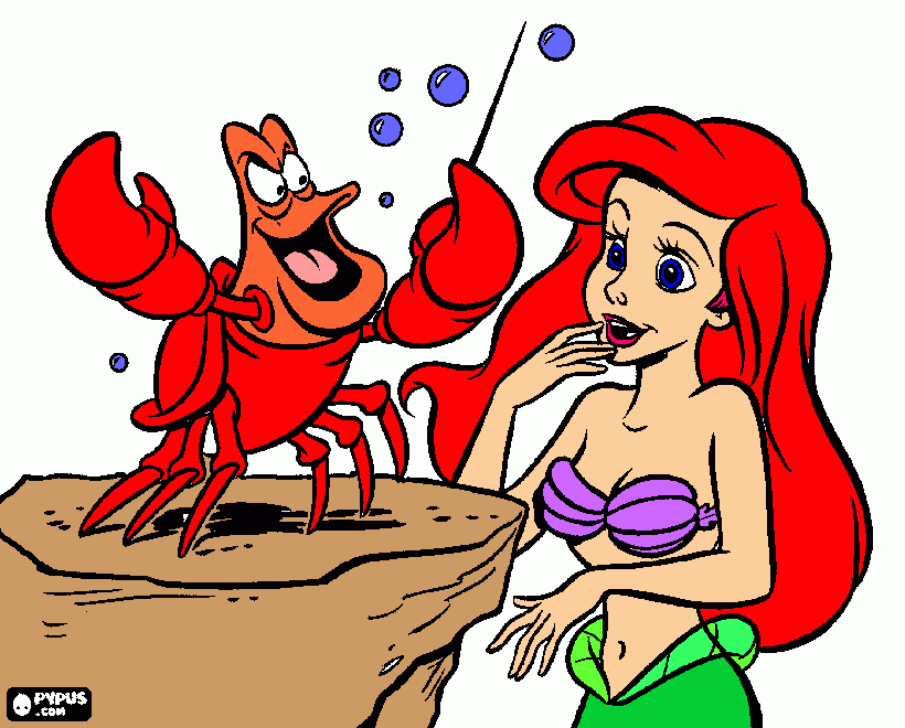Sebastian 2 coloring page
