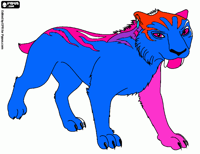 Sheera coloring page