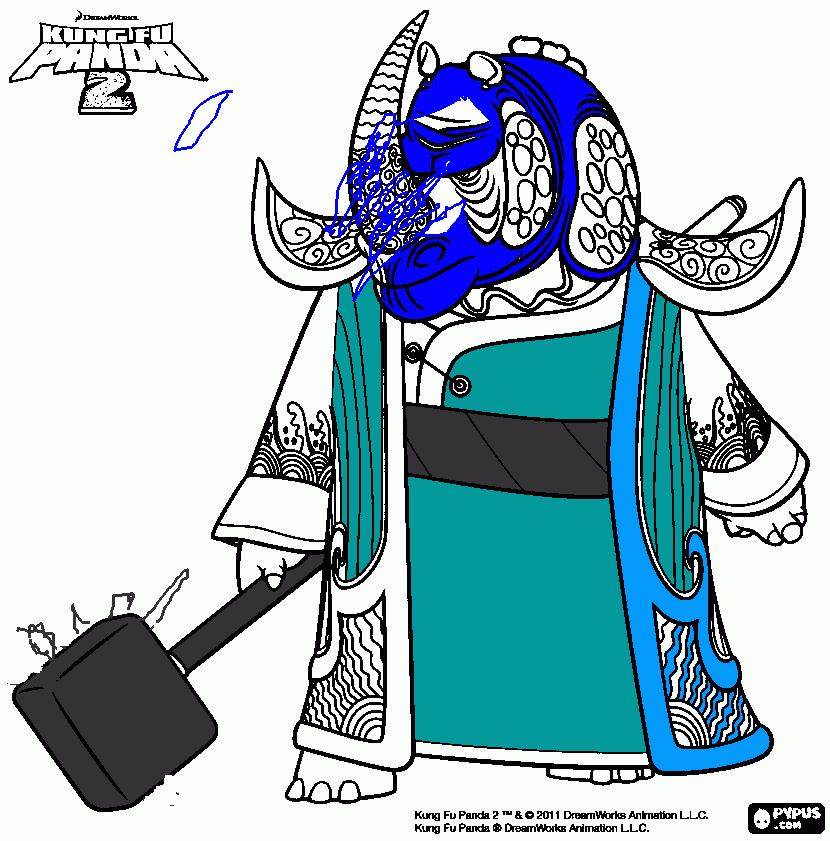 shepard drawing coloring page