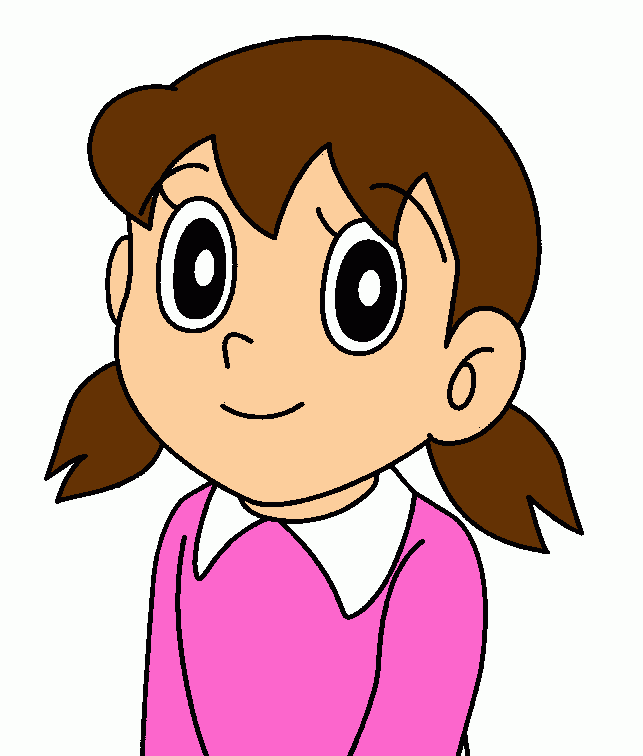shizuka coloring page