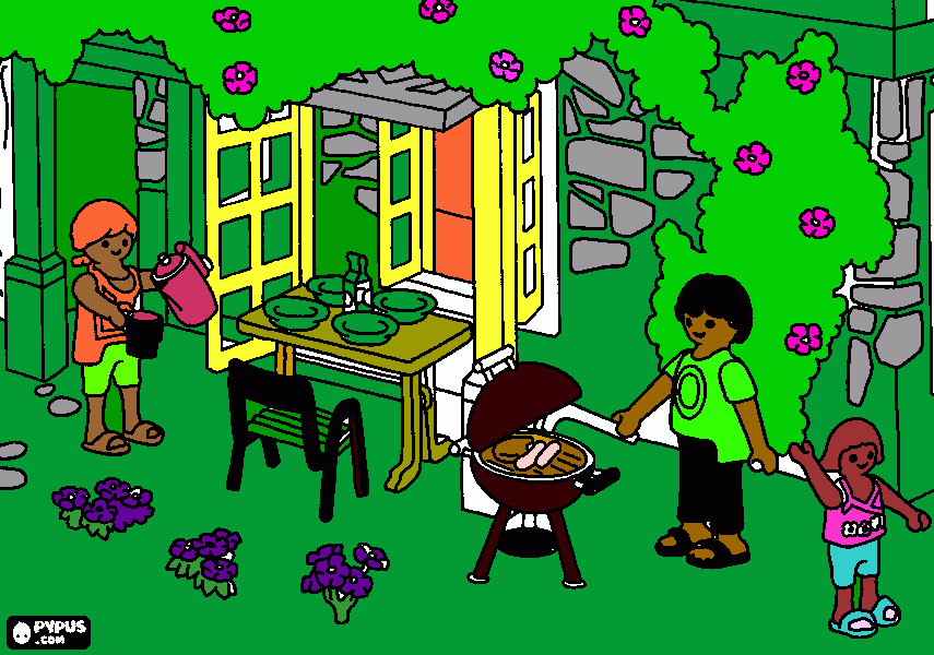 Shua's picture coloring page