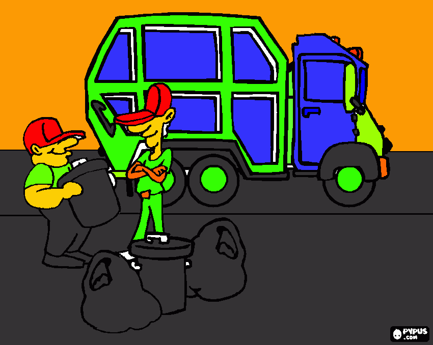 smetiarske auticko coloring page