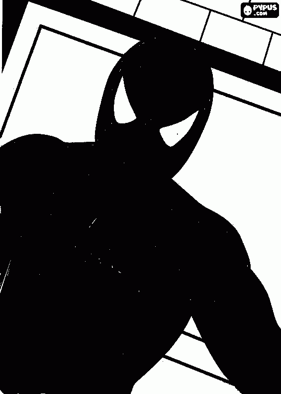 SPIDERMAN : NEW SUITE coloring page