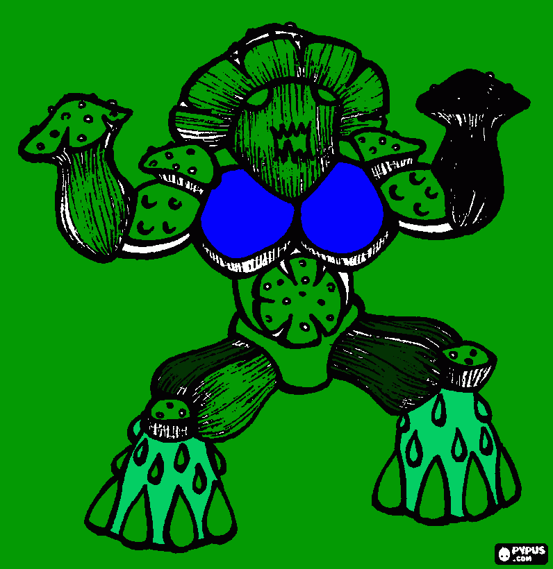 spore coloring page