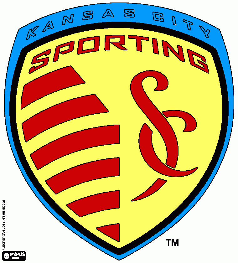  SPORTING KANSAS CITY coloring page
