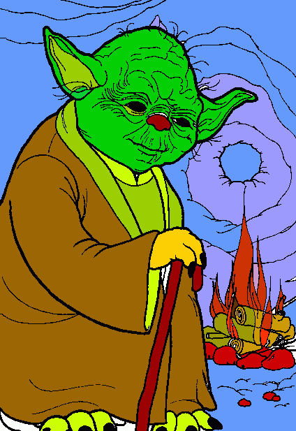starwars coloring page