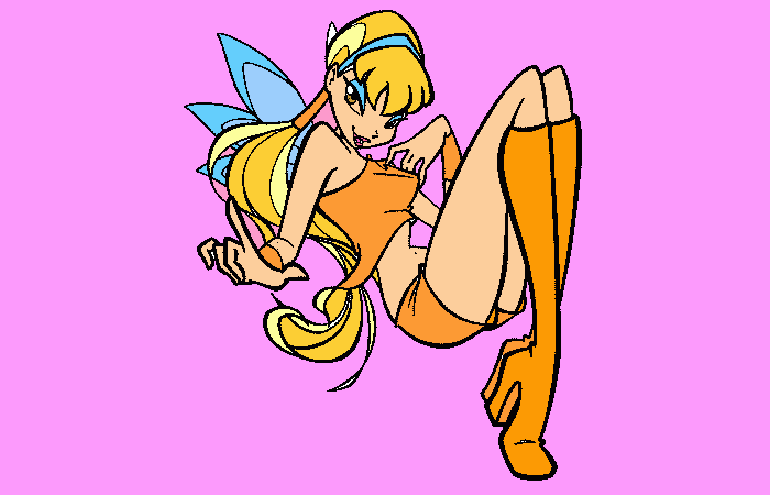Stela coloring page