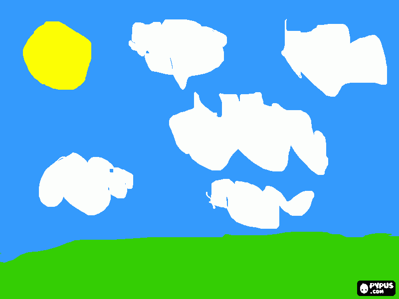 summer coloring page
