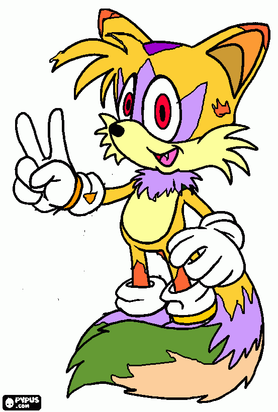 super sam coloring page