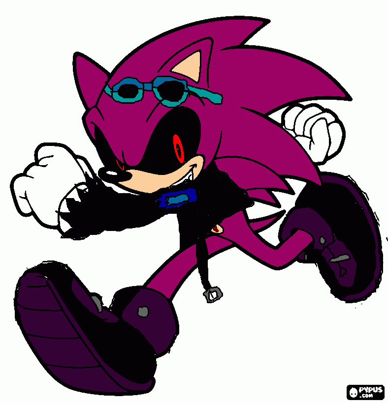 super scourge coloring page