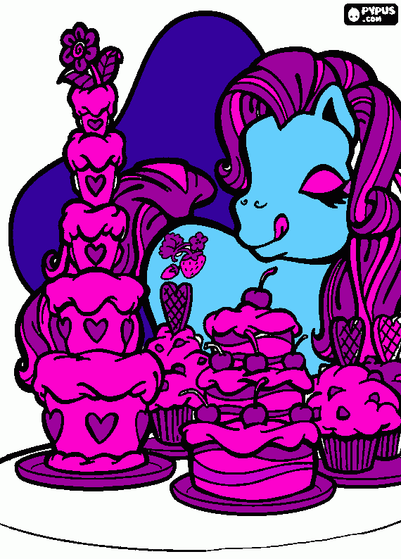 sweatypie coloring page
