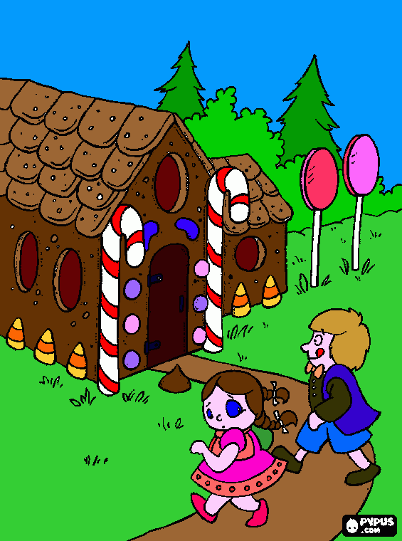 sweet coloring page