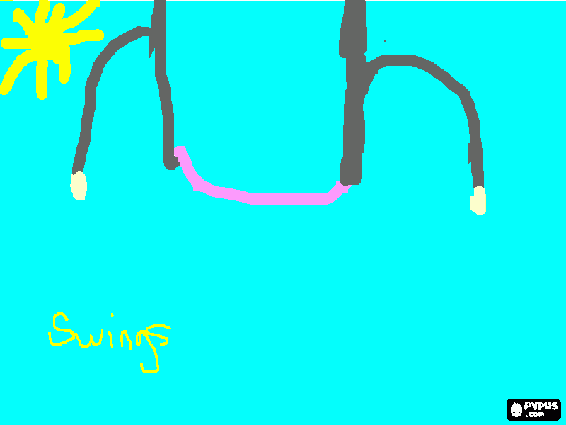 swings coloring page