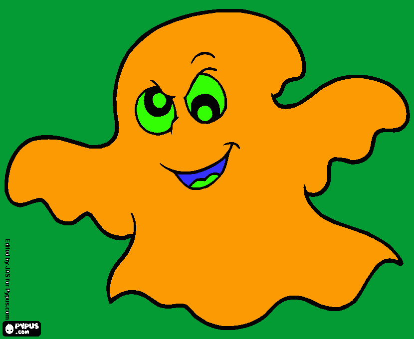 szellem coloring page