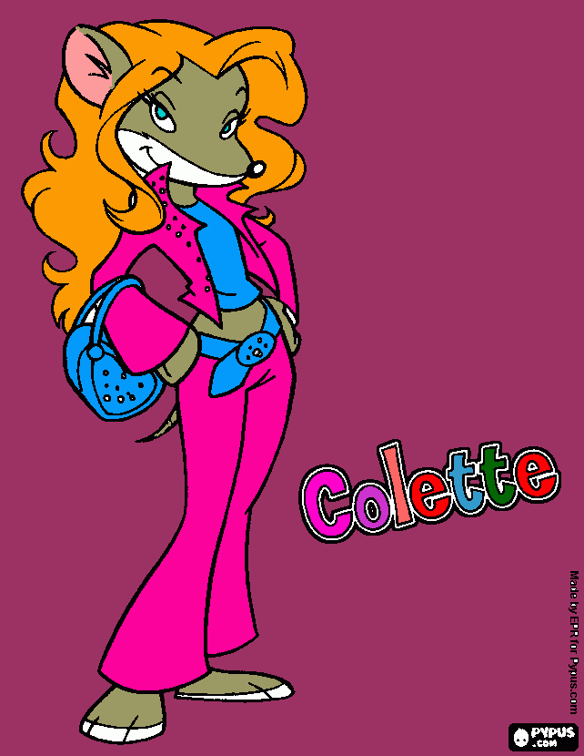Szita Emese színezte coloring page