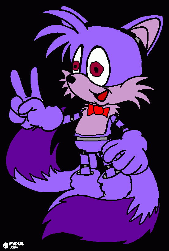 Tails The Bunnie coloring page