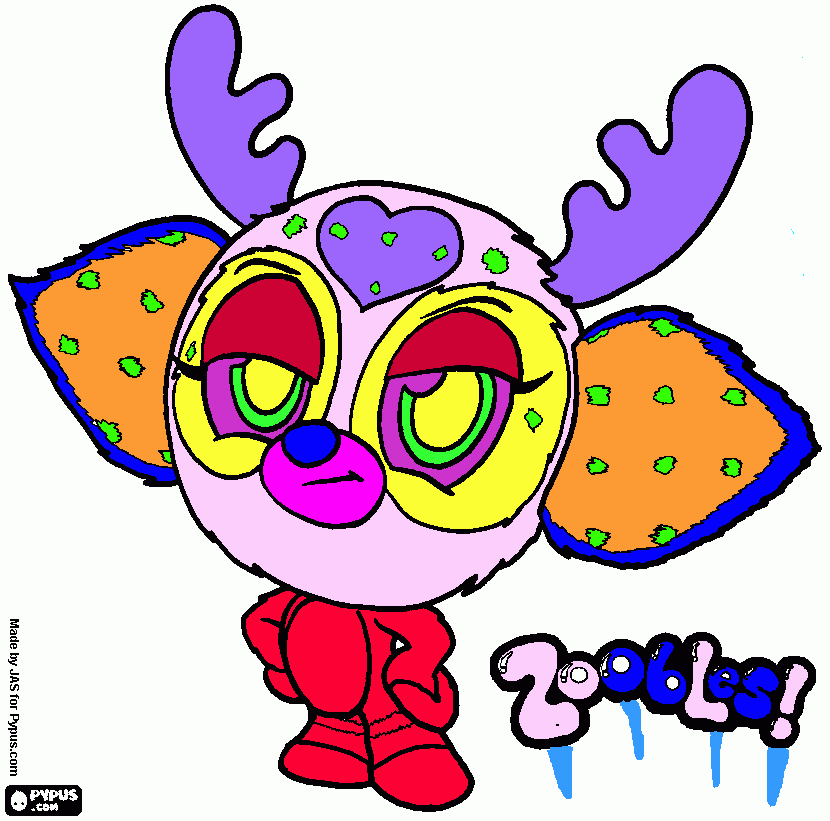 the chillville picture coloring page