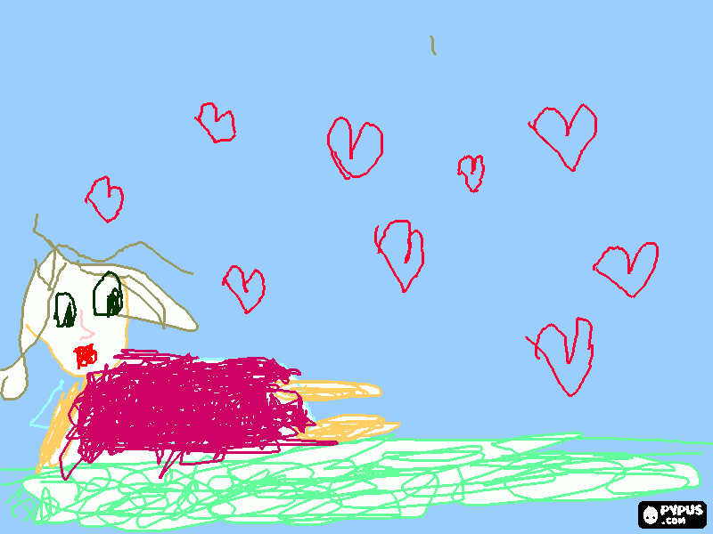 the pretty hot day coloring page