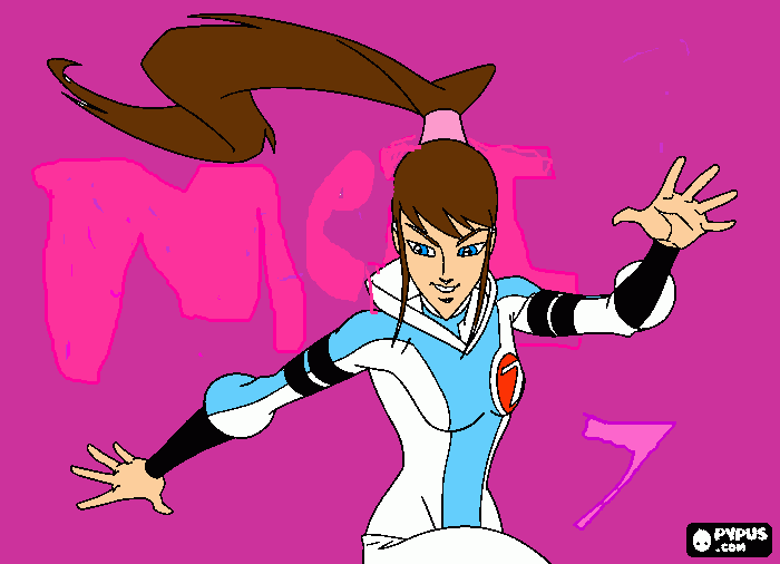 this is mei coloring page