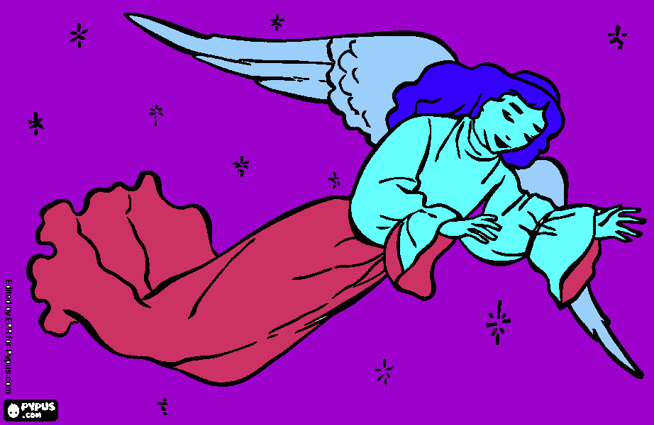 This picture is for Francesca. coloring page
