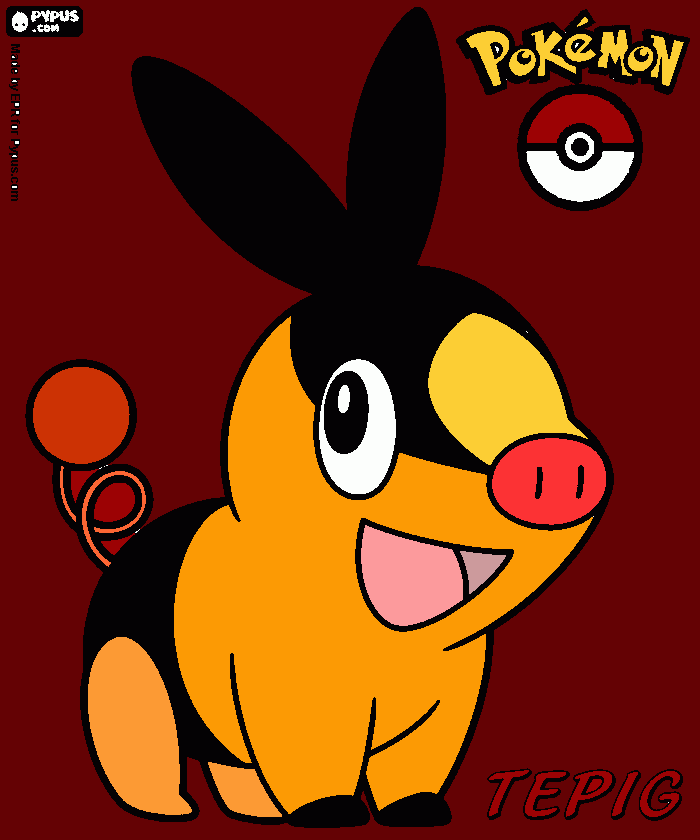 three starter pokemon coloring page