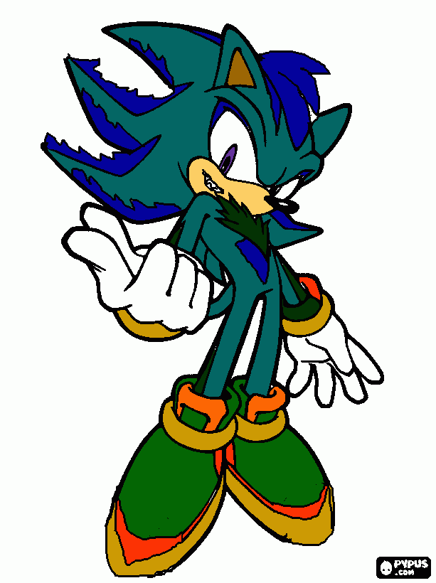timmy the hedgehog coloring page
