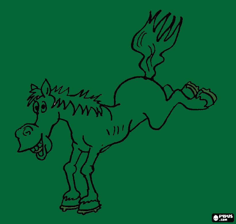 Timmy's painting coloring page