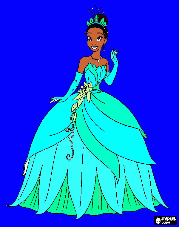 Tina  coloring page