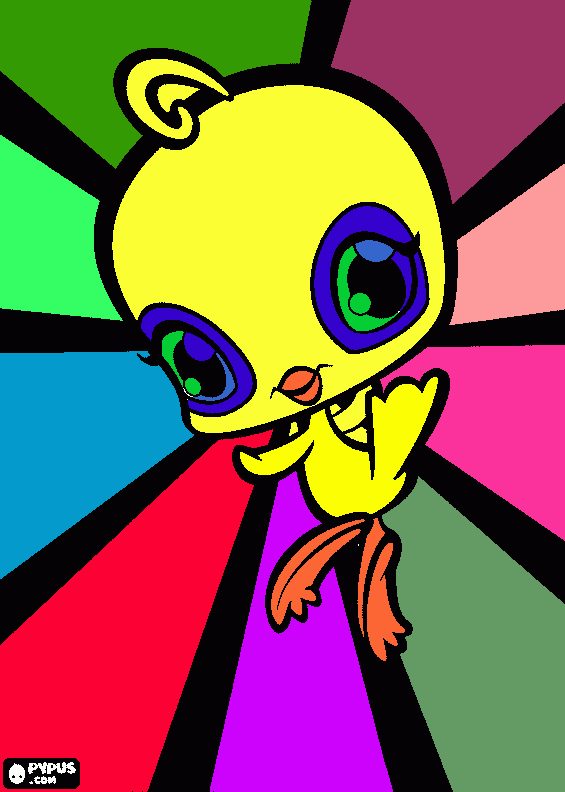 tipi coloring page
